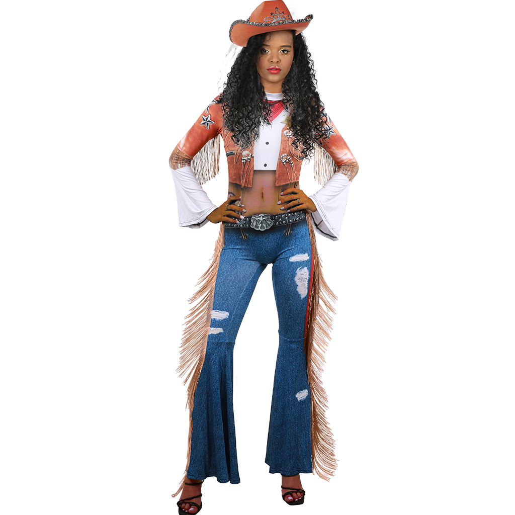 EBONY WILD WEST COWGIRL Lola Stars