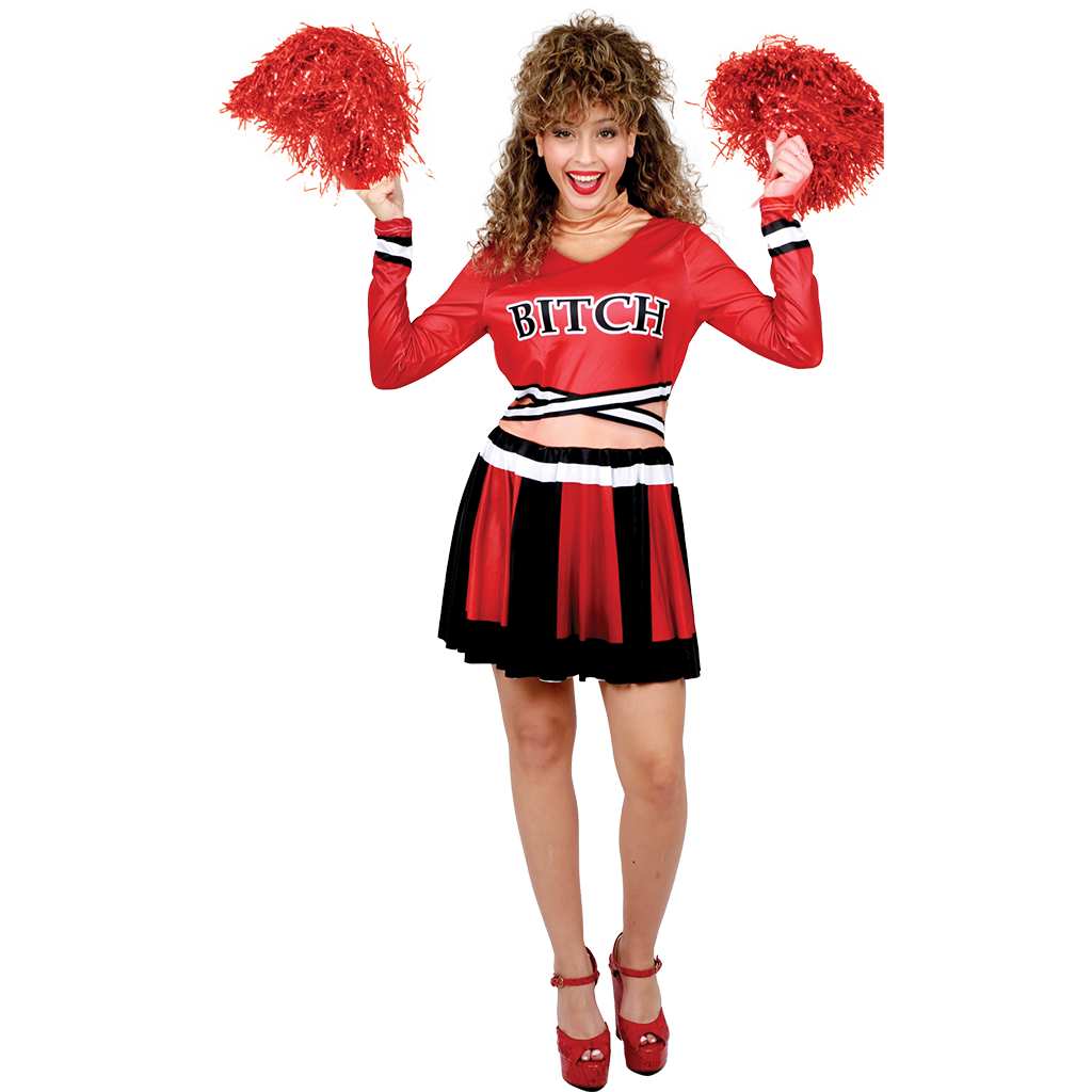 Cheer Leader Babe Costume Perfect for Halloween & Cheer Events