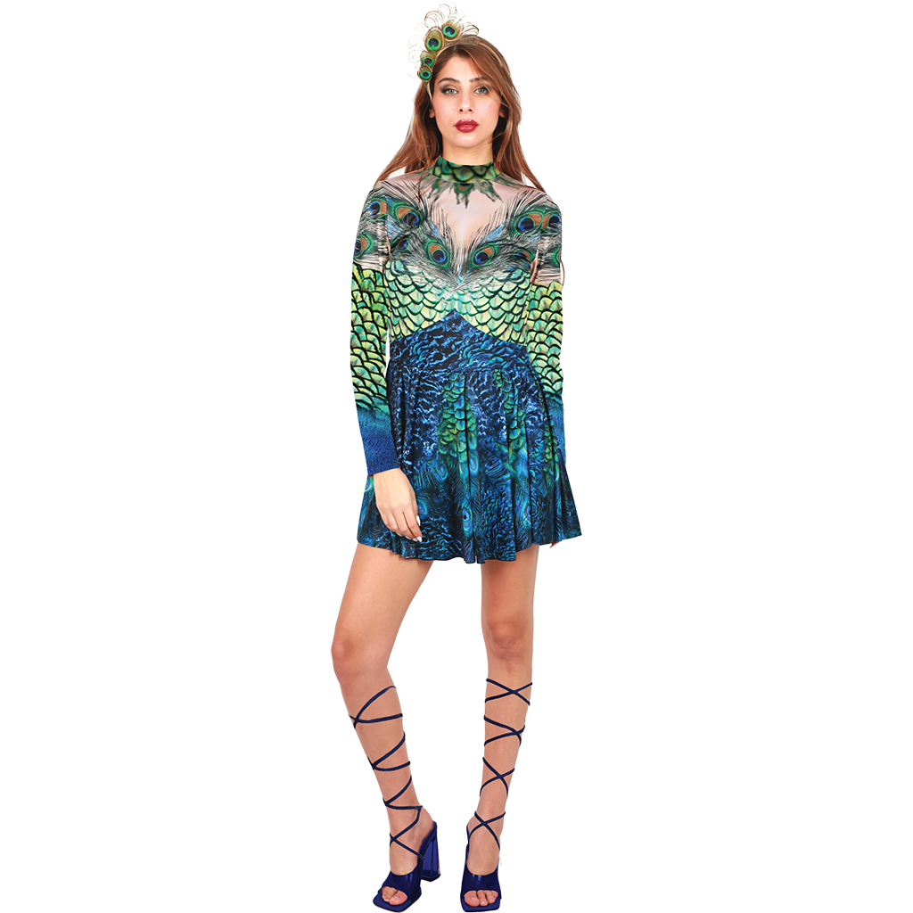 PEACOCK LADY