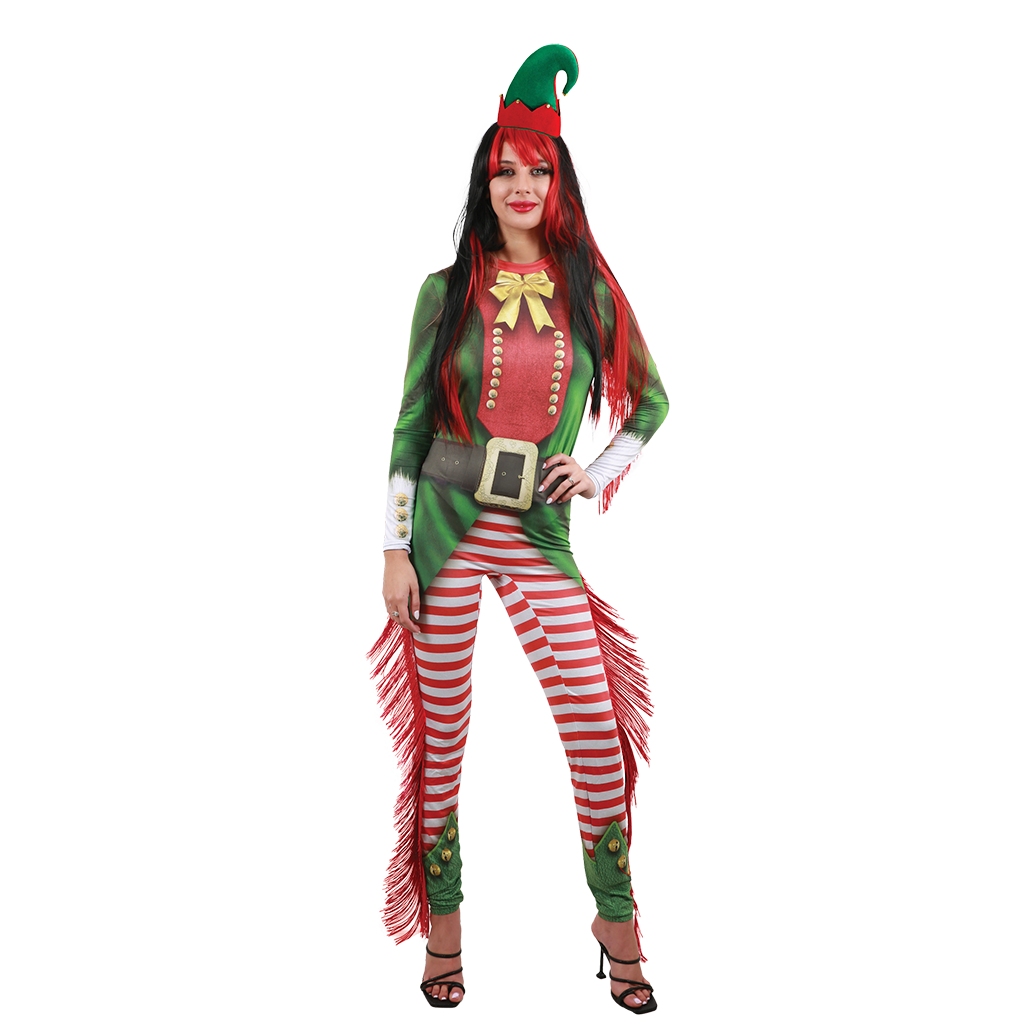 Festive Christmas Elf Costume Perfect for Holiday Celebrations & Parties
