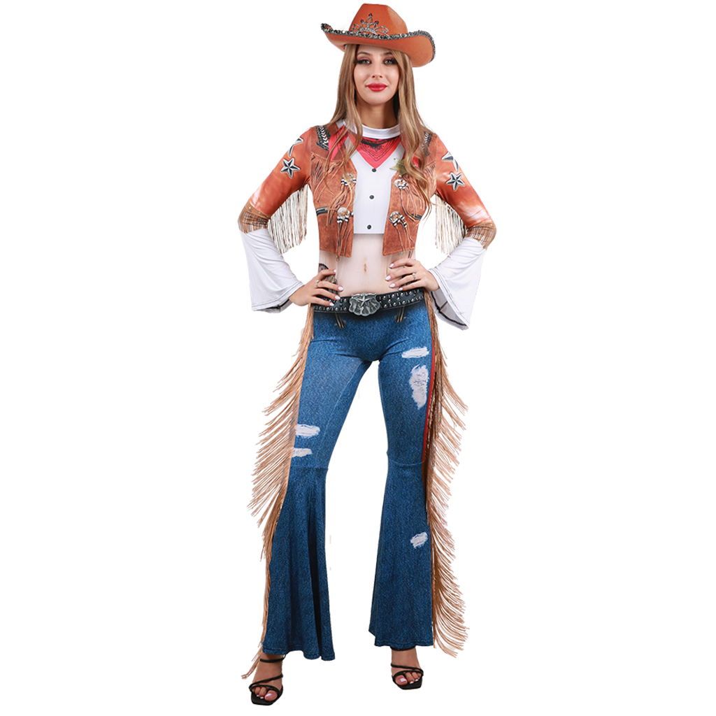 Wild west 2025 cowgirl costume
