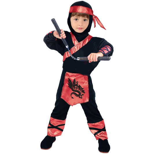 RED NINJA TODDLER BOY