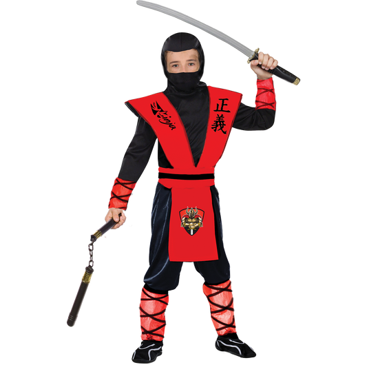 RED NINJA KIDS BOY