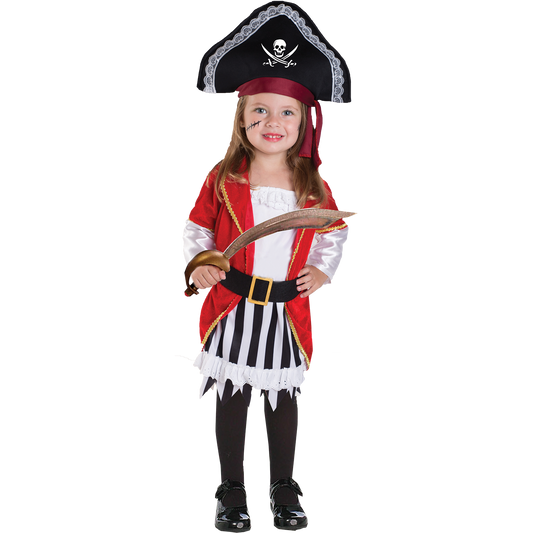 PIRATE LASS TODDLER GIRL