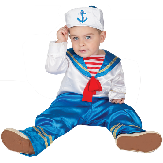 TINY TIDES SAILOR BABY BOY