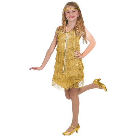 GOLDEN FLAPPER KIDS GIRL