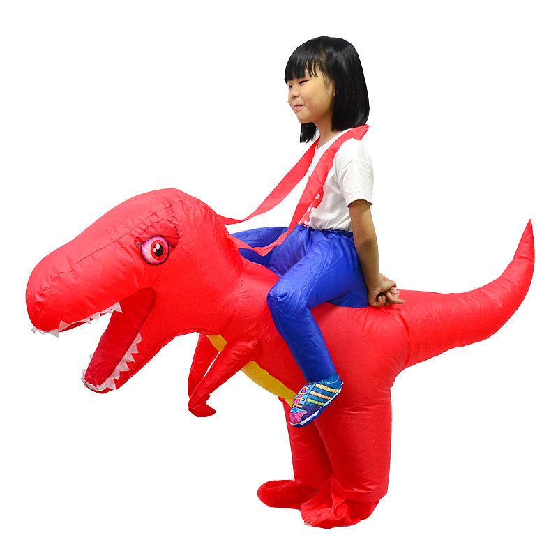 TODDLER DINO RIDER RED