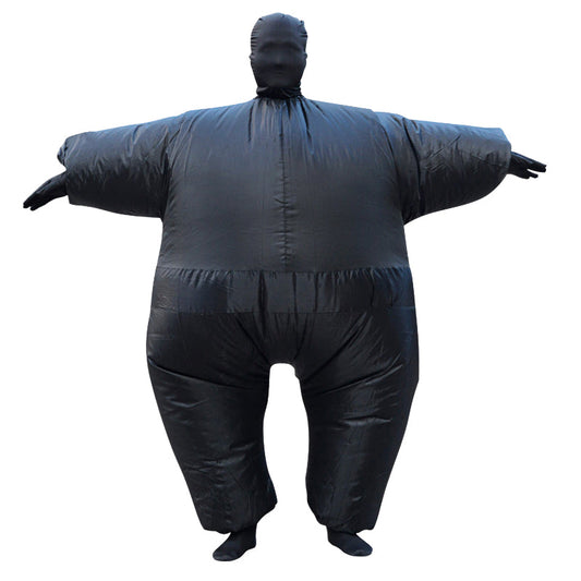 BLACK JUMBO SUIT Stand Out in Style