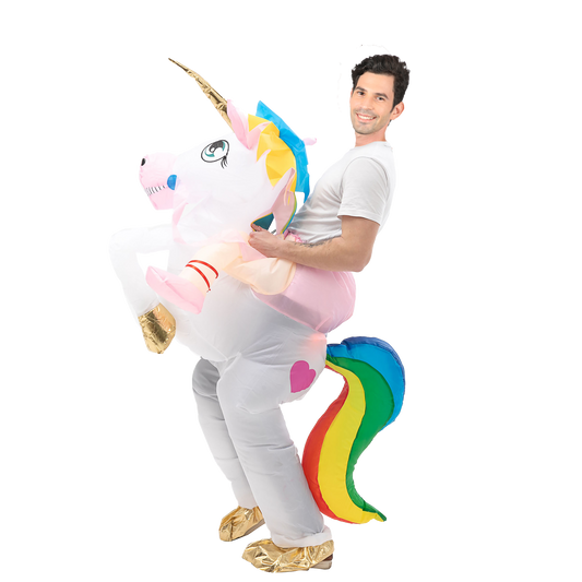 RAINBOW UNICORN RIDER