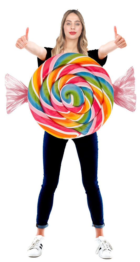 Colorful Candy Girl Costume Sweet & Fun for Halloween & Parties