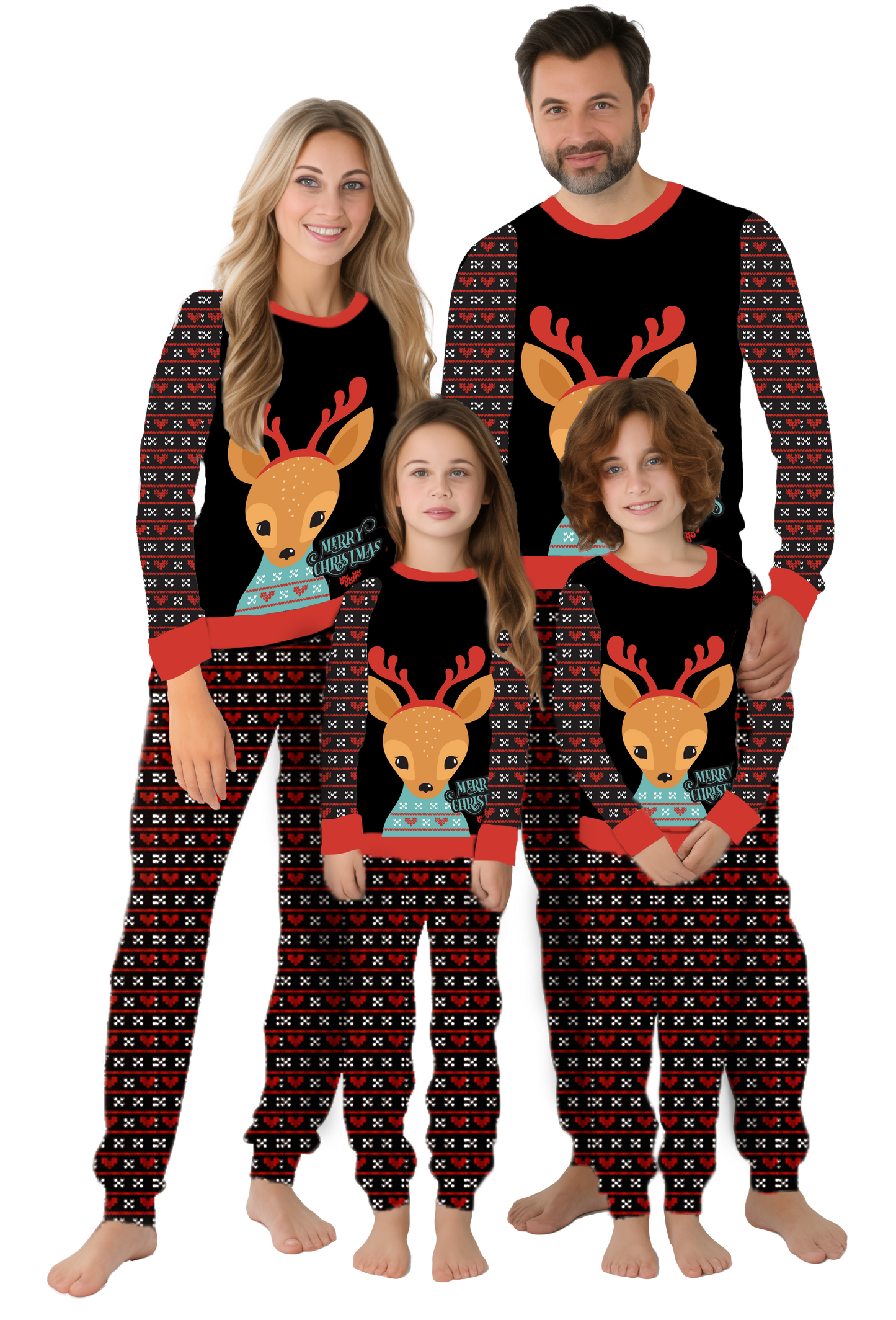 Christmas Family Pajama Set 1