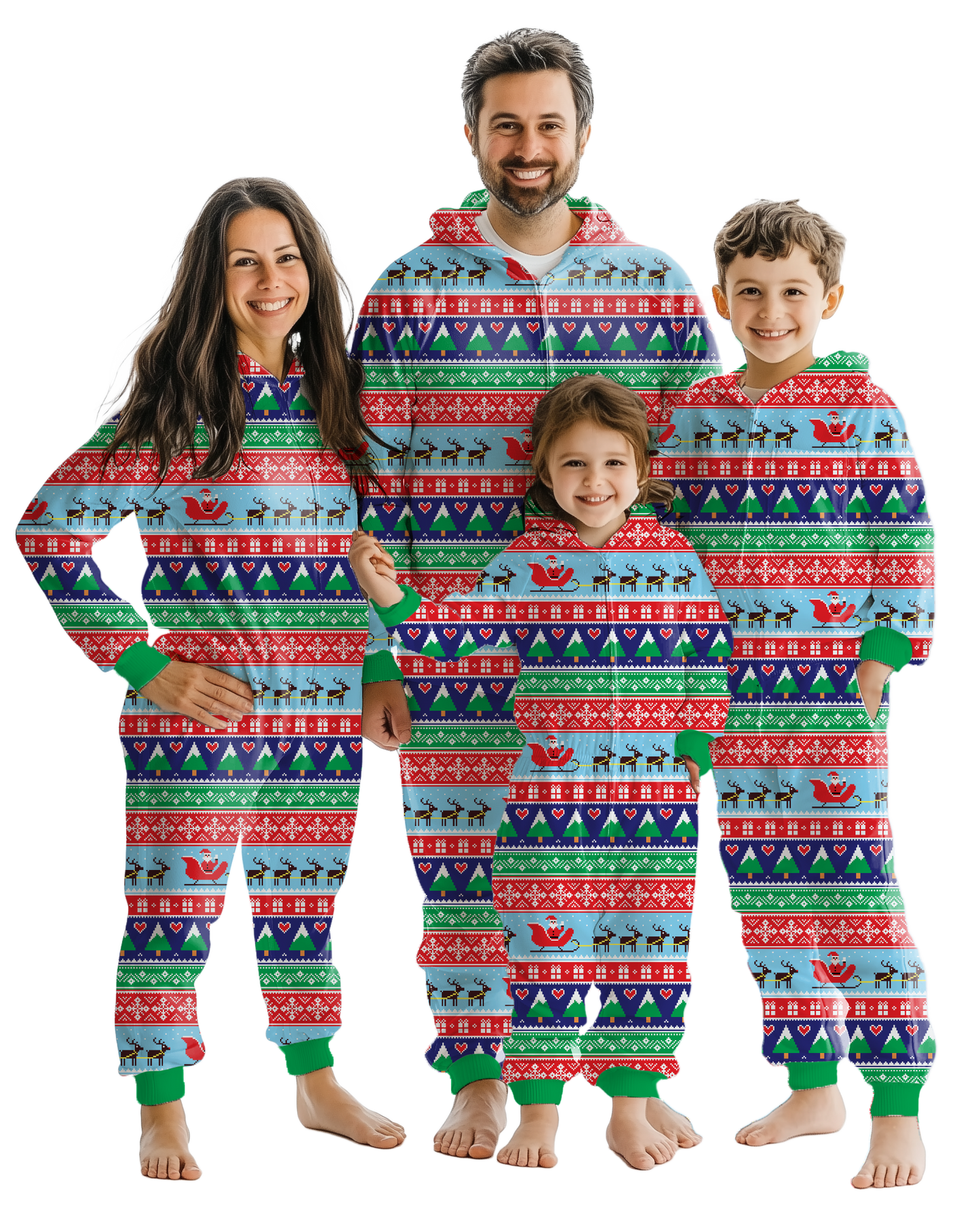 Christmas Family Onesie Set 5