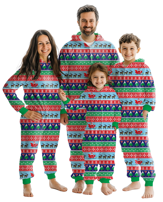 Christmas Family Onesie Set 5