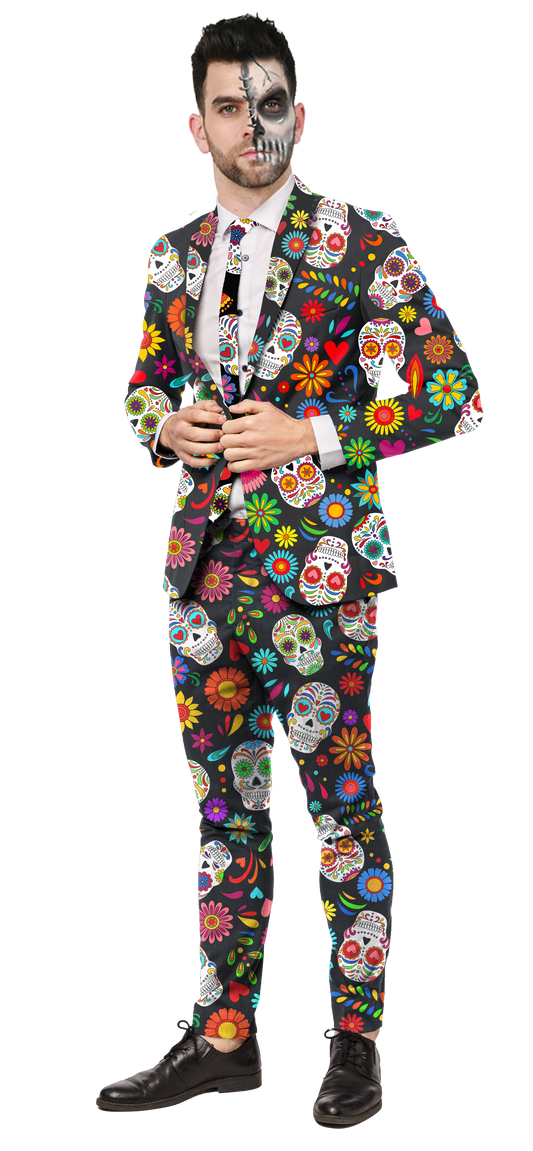 Sugar Skull Dude Suit Set