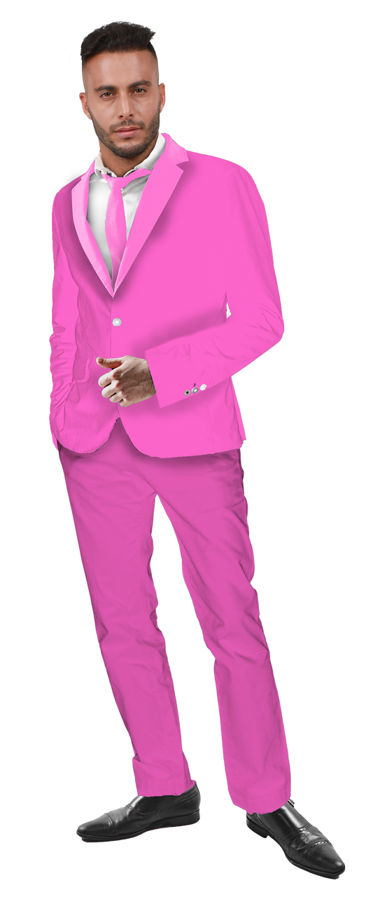 Neon Pink Man Jacket