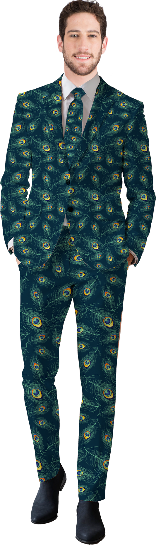 I'm a Peacock Man Suit Set