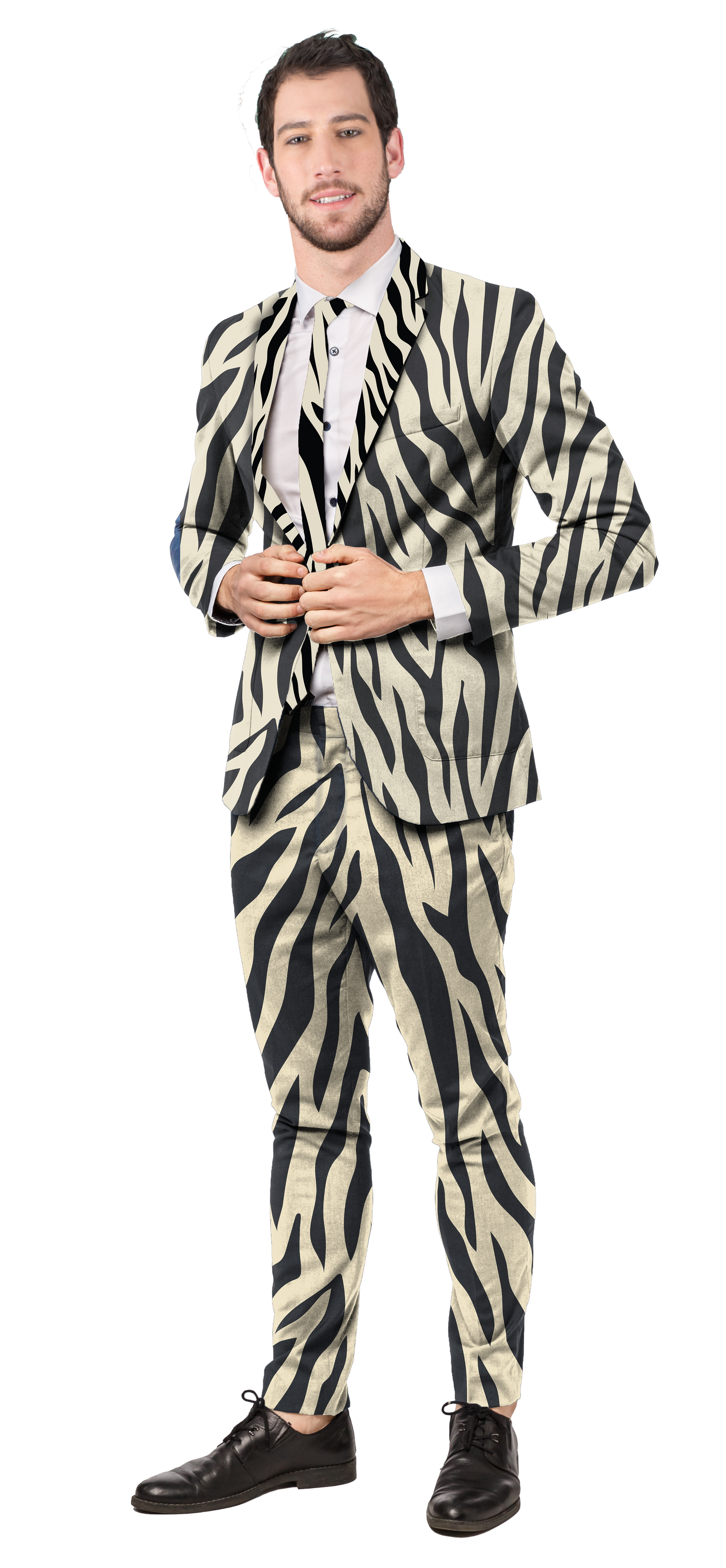 Zebra Man Suit Set