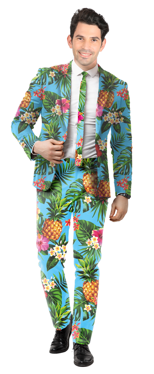 Hawaiian Man Suit Set