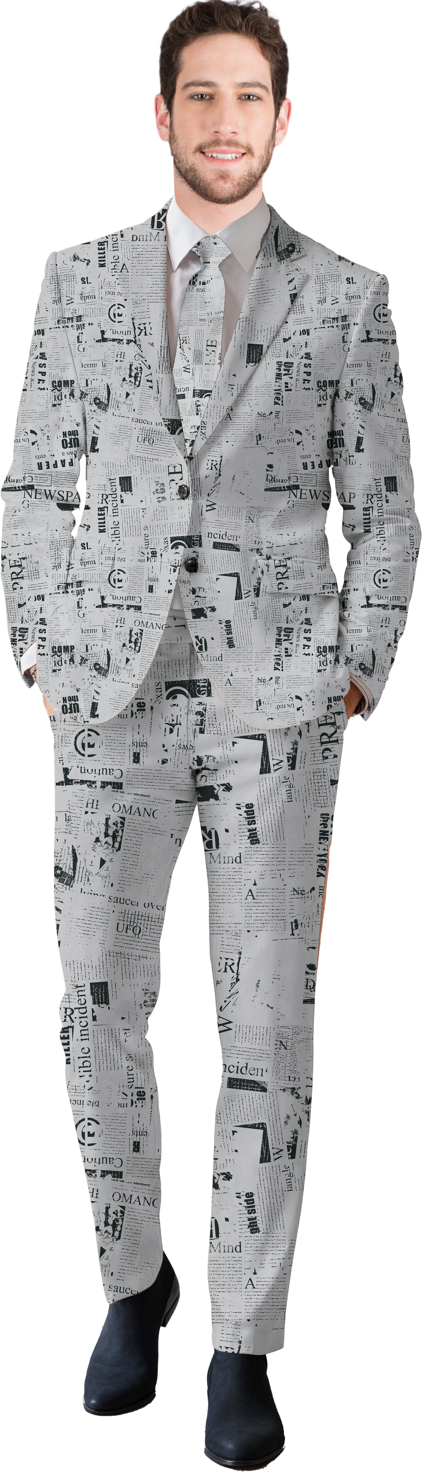 Newspaper Tycoon Suit Set