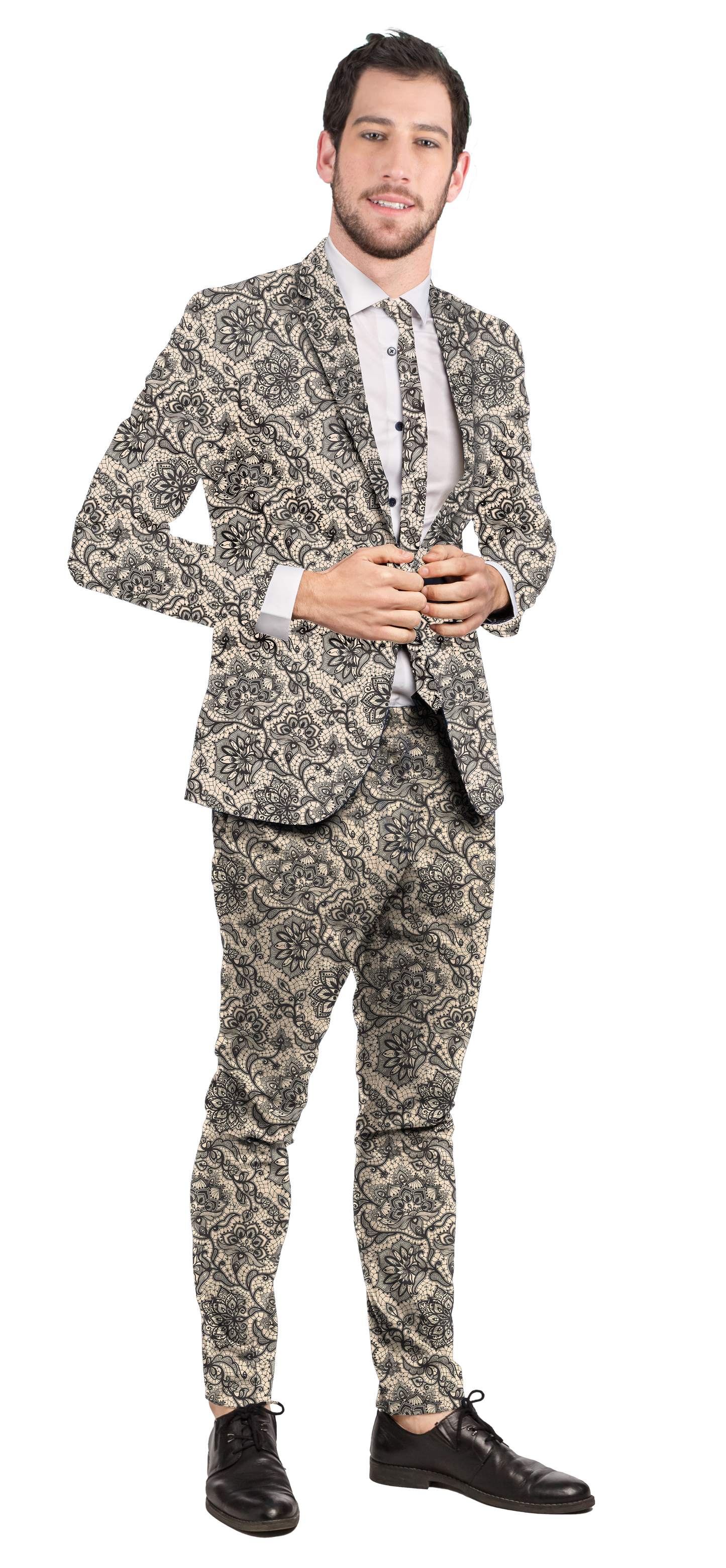 Mr Shade of Lace Suit Set