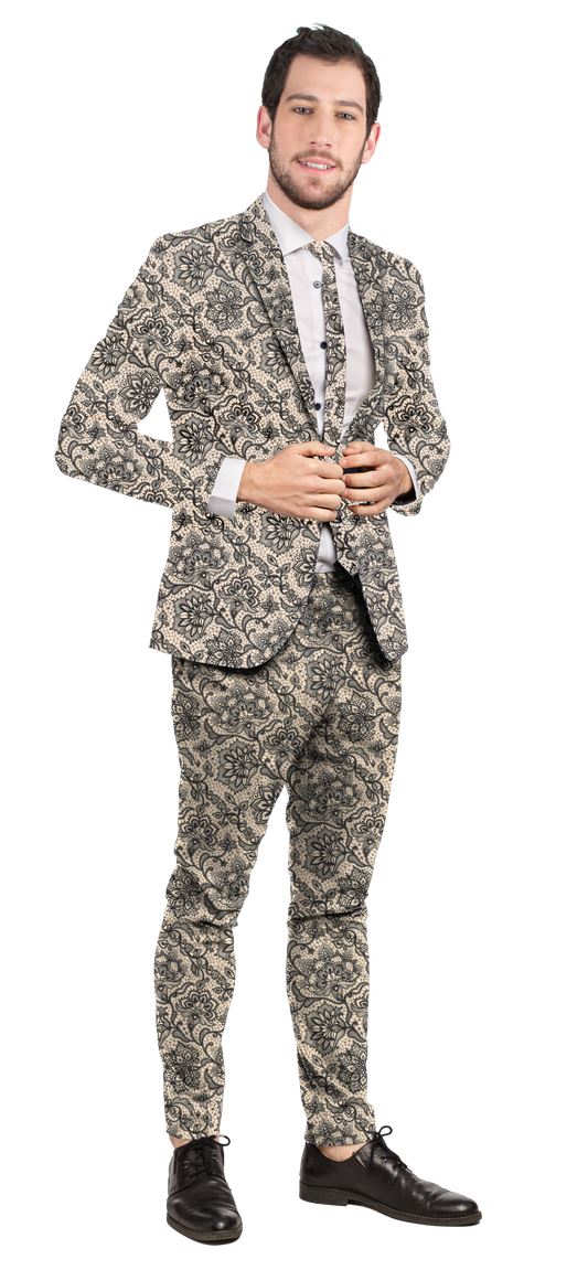 Mr Shade of Lace Suit Set