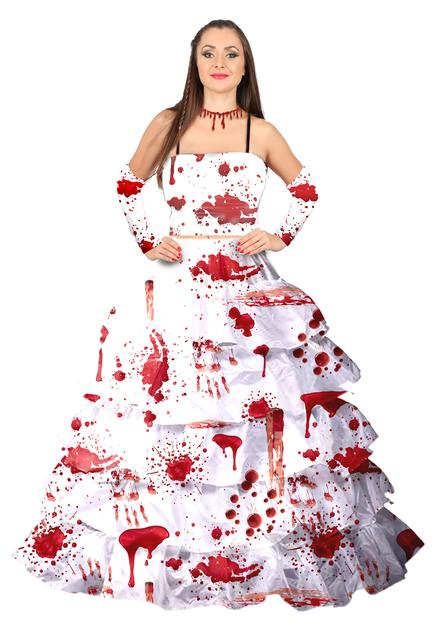 Mrs Blood Drip Dress