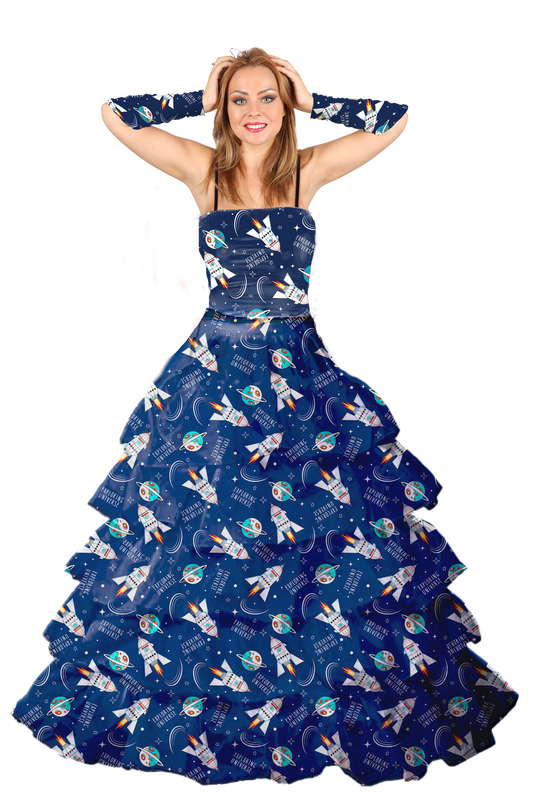 Queen of the Galaxy Dress