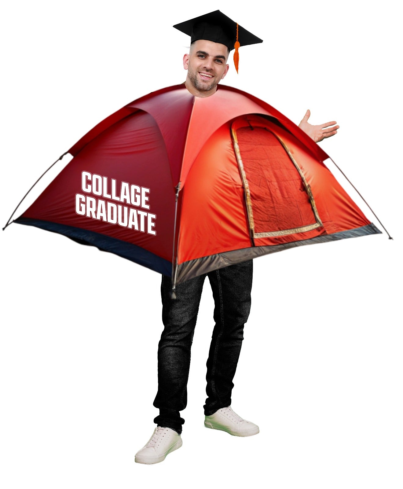 Proud College Grad Costume Perfect for Graduation Parties & Celebrations